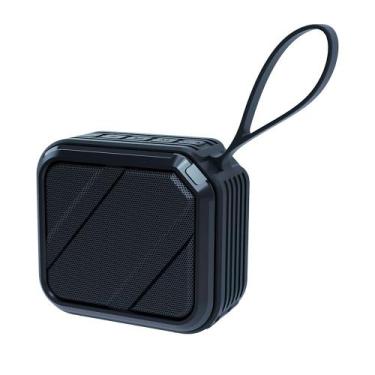Imagem de Caixa de Som Box Preta Bright 6W Bluetooth Viva Voz e USB