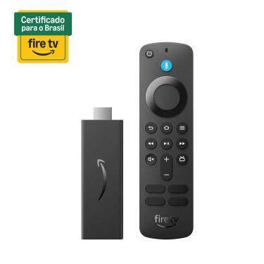 Imagem de Fire TV Stick HD Amazon com Controle Remoto por Voz com Alexa, Controles de Casa Inteligente e Streaming em HD