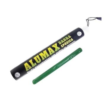 Imagem de Solda Para Estancar Vazamentos Alumax Barra Epóxica - BRASWELD, VERDE