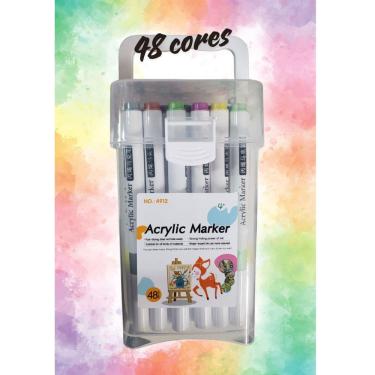 Imagem de Canetinha para colorir livro de colorir pintar Bobi Gudi 36, 48 ou 60 cores