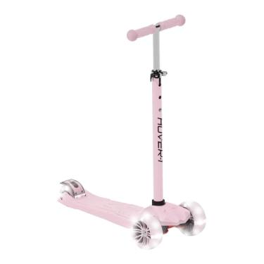 Imagem de Hover-1 Trotinete Solaris com luzes multicoloridas, rodas dianteiras de 11,4 cm, freio de pé traseiro e capacidade de peso de 50 kg