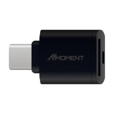 Imagem de MMOMENT Leitor de cartão microSD USB-C – Suporta UHS-I DDR200, transferência de alta velocidade de 180 MB/s, compatível com microSDXC de 2 TB, adaptador de memória tipo C para Android, tablets