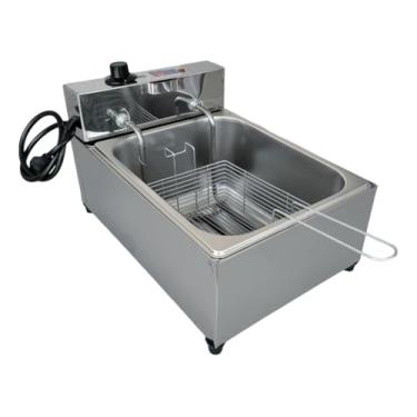 Imagem de Fritadeira Industrial Elétrica Cuba 7l Inox Profissional