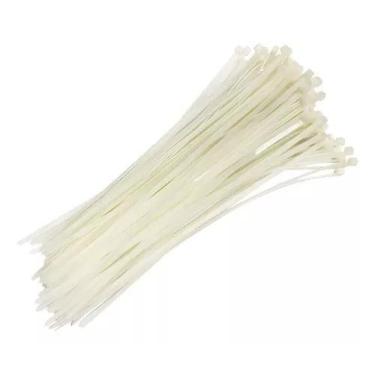 Imagem de Abraçadeira De Nylon 4,8x300mm C/100Un Flex Lotus Cor Branco