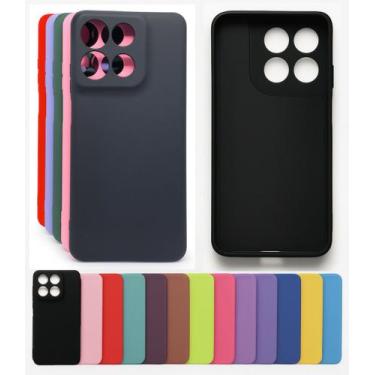 Imagem de Capa Aveludada Proteção Capinha Para Moto G56 Silicone - Mustangshop, 