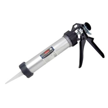 Imagem de Aplicador Silicone Pu Aluminio Bomba Pistola Grande Engraxadeira Tubo Rejunte Alta Pressao Profissional