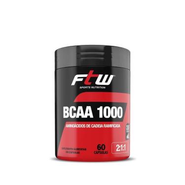 Imagem de Bcaa 1000 2:1:1 - 60 Cápsulas - FTW-Unissex