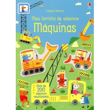 Imagem de Livro - Meu livrinho de adesivos: Máquinas