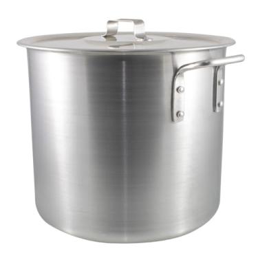 Imagem de Caldeirão Panela Grande Industrial Restaurante Profissional Linha Hotel Alumínio Nº 28-15 litros