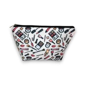 Imagem de Necessaire Estampada Tamanho Pequeno - DaniBordados, Maquiagem