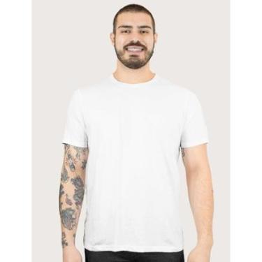 Imagem de Camiseta Aramis Masculina New Essencial Lisa Branca-Masculino