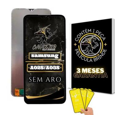 Imagem de Tela Display Samsung A02s/A03s/A03/A04 Sem Aro + Película de Brinde