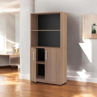 Imagem de Armário Estante com Prateleiras Lumiere Montana - Mobiliar Home Shop