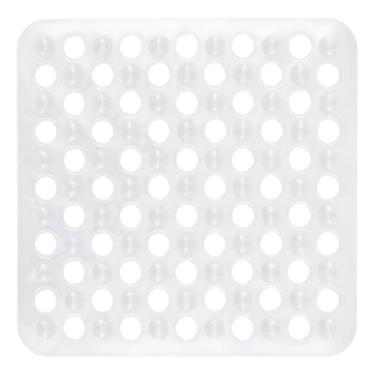 Imagem de Tapete Para Banheiro Antiderrapante Box Transparente 50 X 50