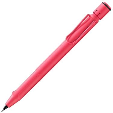 Imagem de LAMY Safari sunset coral - Lapiseira com grip ergonômico - corpo feito de plástico ABS robusto - ideal para desenhar e escrever - incluindo refil LAMY M 41 0,5 mm e ponta de borracha