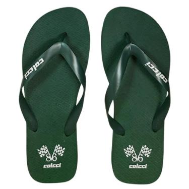 Imagem de Chinelo Masculino F1 Colcci (Verde Rosewood, BR, Adulto, Faixa Numérico, 39, 40)