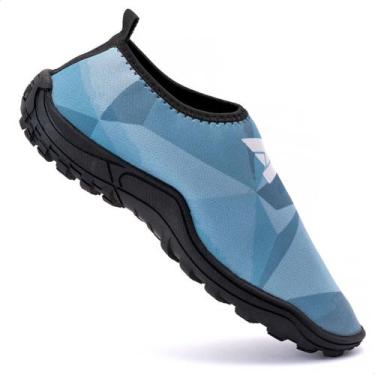 Imagem de Sapatilha Neoprene Aquática Elástico Pesca Praia Náutica Hibrida Mascu