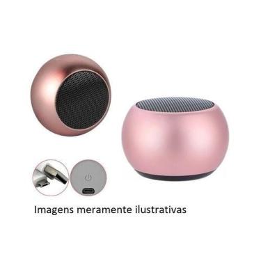 Imagem de Caixa som bluetooth musica mini potente BOLINHA CORES - MARKELK