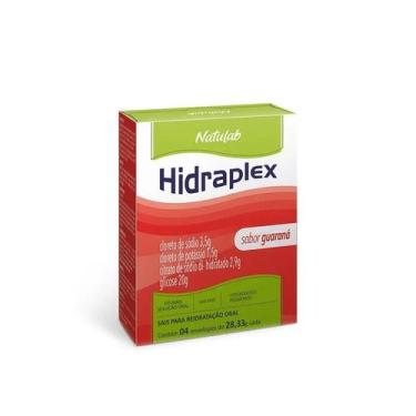 Imagem de Sais Para Reidratação Hidraplex Sabor Guaraná com 4 Envelopes - Natula