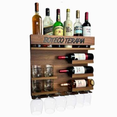 Imagem de Barzinho de Parede Bebidas Adega de Vinho Boteco Terapia IM - Co2Beer
