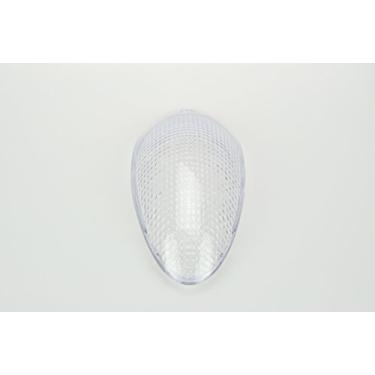 Imagem de TOPZONE Adequado para B-MW 1996-2005 R1200C, 2002-2005 R1200CL, 2003-2005 R1200 Montauk; 2001-2004 R1200C Lanterna traseira independente Lente de freio (transparente)