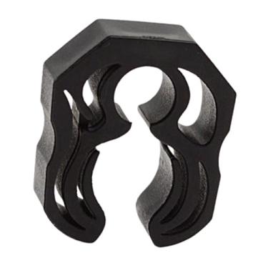 Imagem de predolo Grampo de Suporte de Mangueira de Liberação Rápida para Mergulho, Acessórios Resistentes, Equipamento, Fivela de Gancho de Segundo Estágio para Mangue, Preto