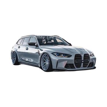 Imagem de Pôster De Corrida De Carro Esportivo De Luxo BMW M4 Em Tela Para Decor