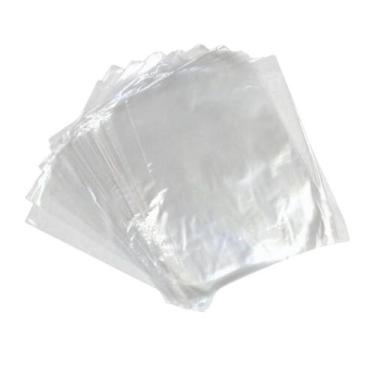 Imagem de saco plastico cristal bd 10X15 transparente reforçado diversos tamanho