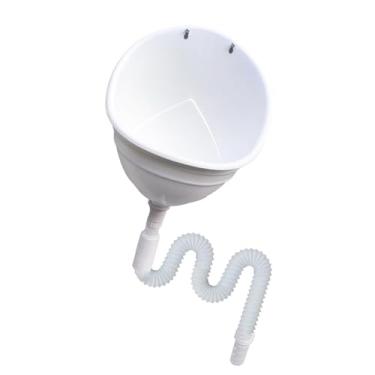 Imagem de YIJU Mictório de treinamento para meninos, penico portátil de parede para crianças, vaso sanitário, mictório de parede para crianças, meninos e crianças, Branco