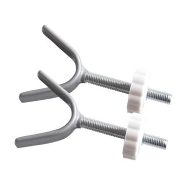 Imagem de Luwecf Par de Hastes de Eixo Y para Substituição Do Adaptador de Corrimão de Escada em Casa, Branco