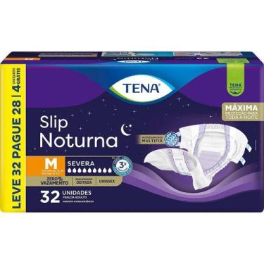 Imagem de Fralda Geriátrica Tena Slip Noturna M Leve 32 Pague 28 unidades