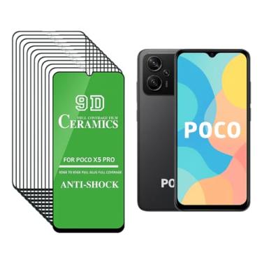 Imagem de 12 Películas de Cerâmica 9D Para Todos Modelos Poco: C50 C51 C61 F4 F6 F5 M2 M3 M6 X5 X6 PRO PLUS (M5s)