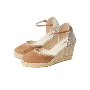 Imagem de Soludos Sandália feminina Marseille Wedge Espadrille, Miel Brown, 41