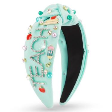 Imagem de Bandana MOSOTECH Teacher para mulheres de volta às aulas verde