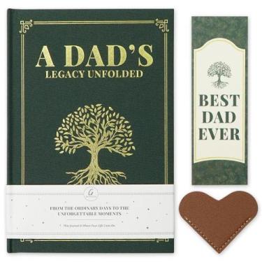 Imagem de Caderno de diário GAUDORA Dad Story O melhor presente de todos os temp