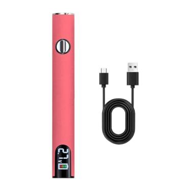 Imagem de KiBcsLic Kit de ferro de solda sem fio, caneta de solda com temperatura ajustável, bateria atualizada, caneta recarregável USB para eletrodomésticos faça você, Rosa