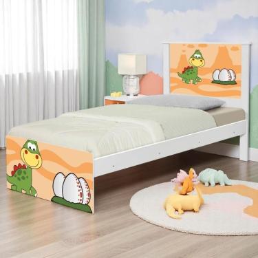 Imagem de Cama Juvenil Zap Com Cabeceira Dinossauro Baby