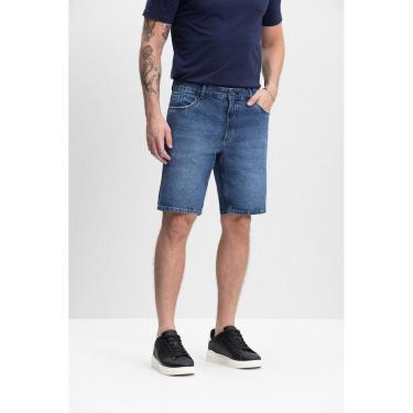 Imagem de Bermuda jeans masculina Essendi Bermuda masculina em jeans algorue Essendi