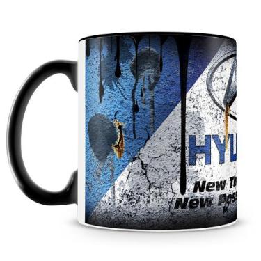 Imagem de Caneca de Cerâmica Lata de Óleo Hyundai - 325ml - Amo Canecas