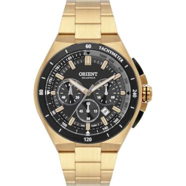 Imagem de RELOGIO ORIENT CRONOGRAFO CINZA METAL DOURADO MGSSC067 G1KX