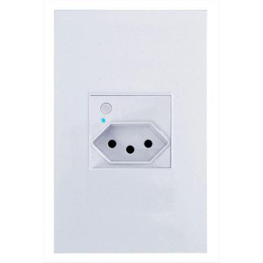 Imagem de Tomada Inteligente Wi-Fi Jwcom Alexa 16A Medidor Consumo