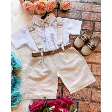 Imagem de Conjunto Miss Cherry Social Linho com Shorts e Acessórios, 10