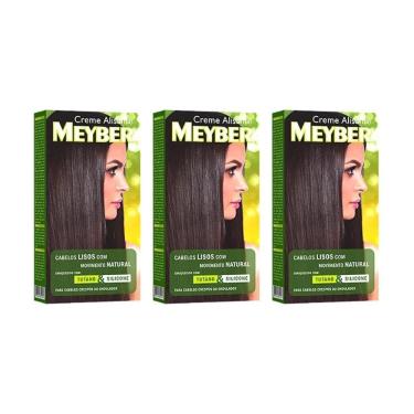 Imagem de Alisante Meyber 80G Tradicional - Kit Com 3Un