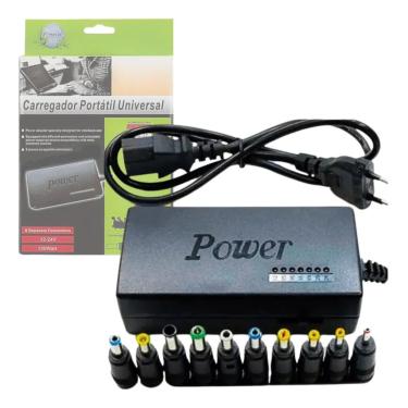 Imagem de Carregador Notebook Universal 120W Ajustável com Voltagens Variadas
