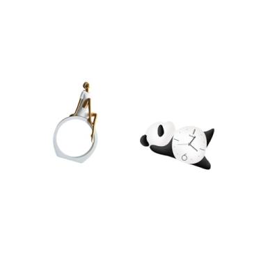 Imagem de Fenteer Estatueta de, Estátua Feminina, Centro de Mesa, Quarto, Leitores, Presente, Estante, Escultura Abstrata de Fazenda, Relógio de Parede Versátil