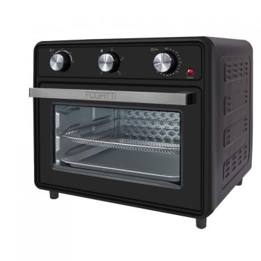Imagem de Forno Air Fryer de Bancada Elétrico Fogatti Forno Air Fryer 30L 1600W Multifunções Preto
