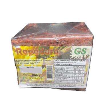 Imagem de Rapadura Mineira GS com Banana 600g