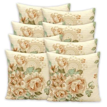 Imagem de Kit 8 Capas de Almofadas Favinho 40x40 C/ Zíper PIQUET Estampadas - Be