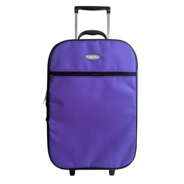Imagem de Mala de viagem 23Kg Forrada e Resistente (Roxo)
