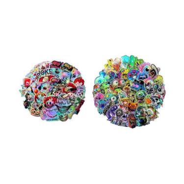 Imagem de Adesivos De Motocicleta Rainbow Joker 30PCS Para Carro, Moto, Scooter,